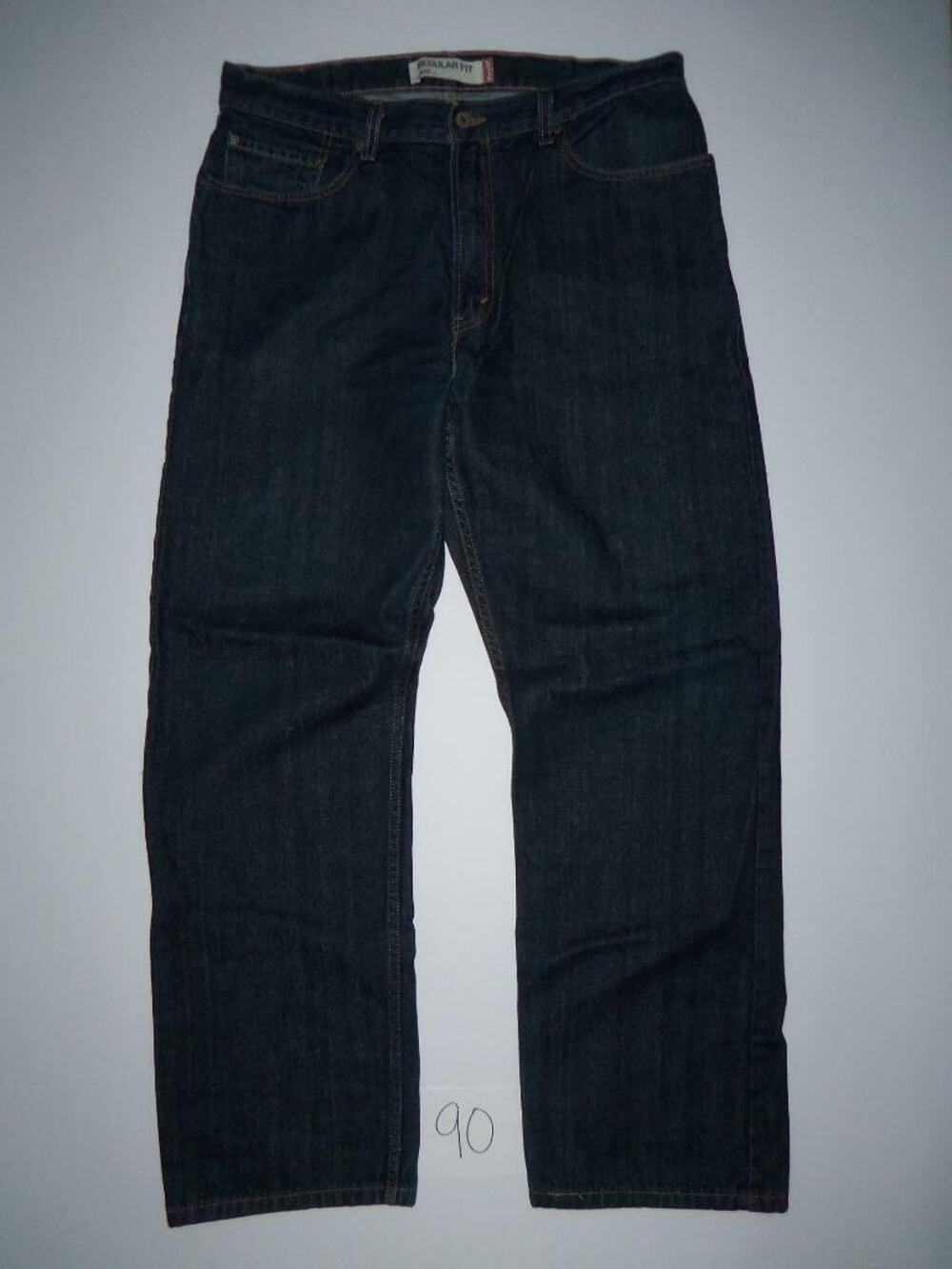 Levi's 505 Blue Jeans Size 38 Regular Fit Straight Mens -022090